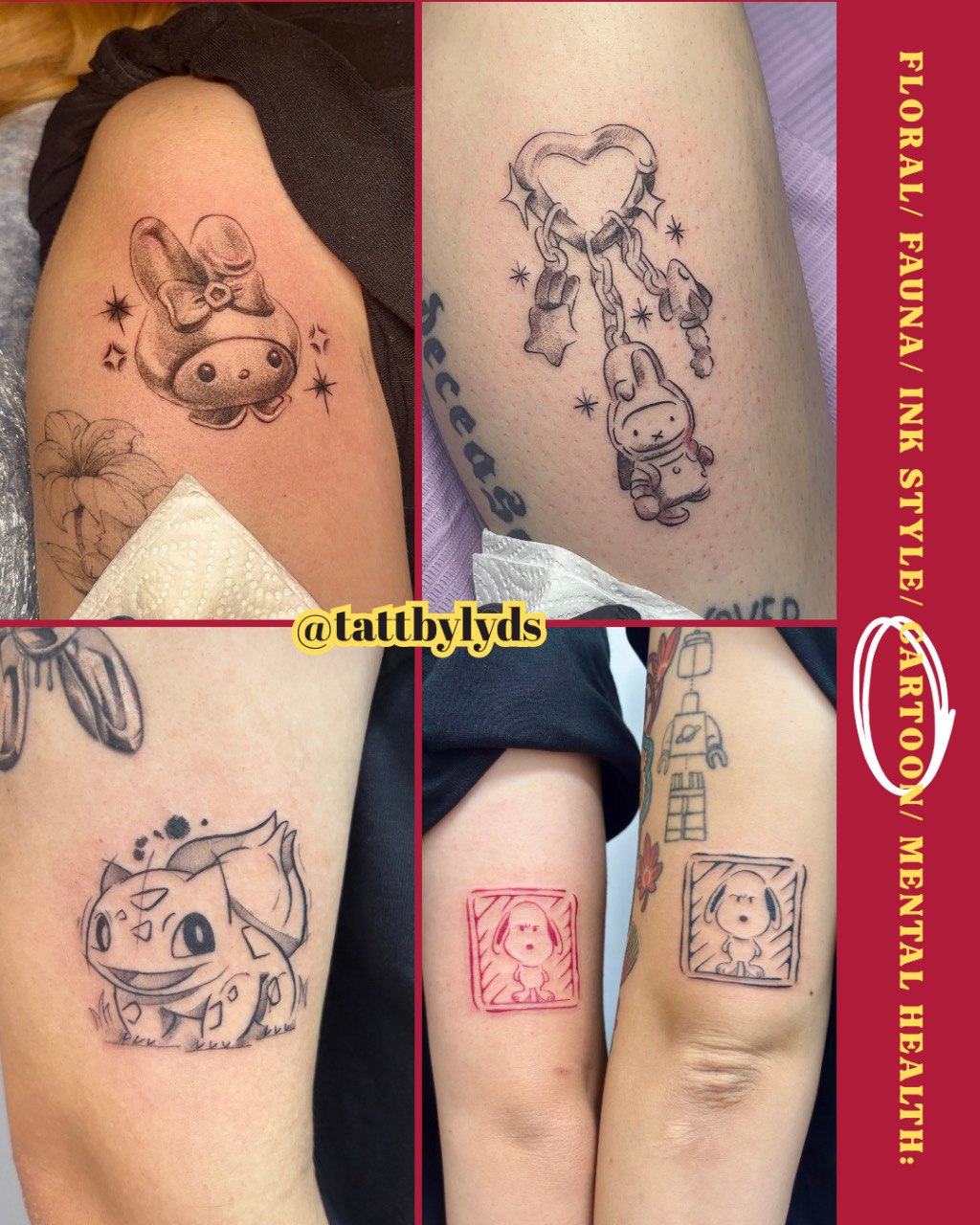 Fauna & animal tattoos